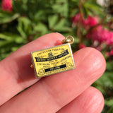 Antique 15ct Gold 'Besto Hulme Patent' Articulated Matchbox Charm