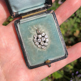 Antique Victorian Shagreen Fitted Heart Charm & Box