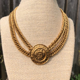 Vintage Chanel '31 Rue Cambon' Medallion Chain Necklace