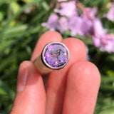 Antique Mother Of Pearl Fountain Miniature Desk Seal