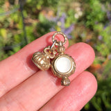 Antique Georgian Carnelian Cornucopia Fobs