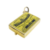Antique 15ct Gold 'Besto Hulme Patent' Articulated Matchbox Charm