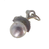 Antique Silver Acorn Paste Charm