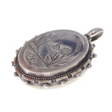 Antique Victorian Aesthetic Movement Figural Swallow Locket