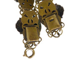 Antique Czechoslovakian Neiger Brothers Egyptian Pharaoh Panel Bracelet