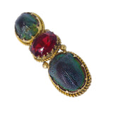 Antique Victorian 15ct Gold Scarab Beetle Brooch