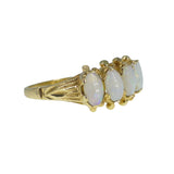Vintage 9ct Gold Opal Five Stone Ring
