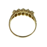Vintage 9ct Gold Opal Five Stone Ring