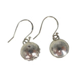 Antique Georgian Silver Paste Drop Earrings