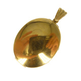 Vintage Gold Plated Paste Stone Locket