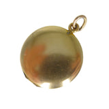 Antique Gold Plated Round Locket Pendant