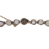 Antique Gold Moonstone Cabochon Bracelet