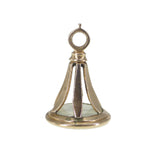 Antique 9ct Gold Goddess Nike Agate Fob Wax Seal