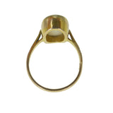 Antique 9ct Gold Opal Solitaire Ring