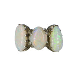 Antique 15ct Gold Opal Trilogy Ring