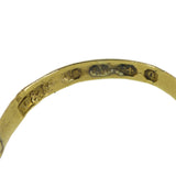 Antique Georgian 12ct Gold Opal Floral Dress Ring