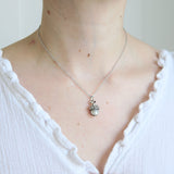 Antique Silver Acorn Paste Charm