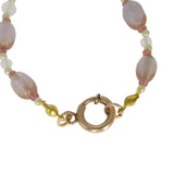 Vintage Saphiret Glass Bead Necklace