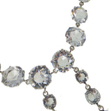 Antique Art Deco Paste Negligee Riviere Necklace