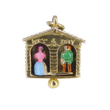 Vintage 9ct Gold Alpine Articulated Figural Charm