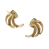 Vintage 9ct Gold Winged Earrings