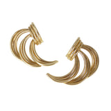 Vintage 9ct Gold Winged Earrings