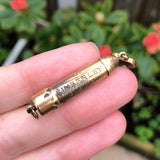 Antique Boer War Kimberley Siege Bullet Pendant