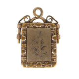 Antique Rolled Gold Engraved Locket