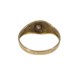 Antique Victorian 9ct Gold Child's Pinky Ring