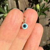 Antique 9ct Gold Tiny Evil Eye Charm