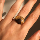 Antique Georgian Gold Dendritic Agate Ring