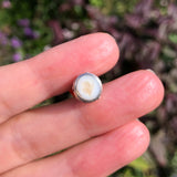 Antique Miniature Silver Agate Butterfly Desk Seal