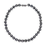 Antique Art Deco Semi Precious Cone Bead Necklace