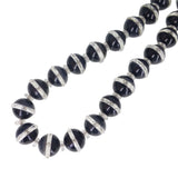 Antique Art Deco Semi Precious Cone Bead Necklace