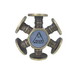 Antique Masonic Wax Seal Desk Wheel