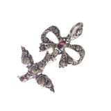 Antique Victorian French Silver Saint Esprit Bird Charm