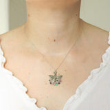 Antique Victorian Silver St Esprit Pendant