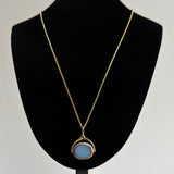 Antique German 'Amerikaner' Rolled Gold Chain Necklace 24"