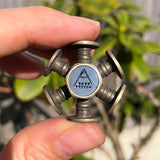 Antique Masonic Wax Seal Desk Wheel