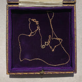 Vintage 9ct Gold Trace Chain 18"