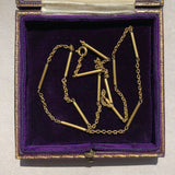 Antique Rolled Gold Decorative Chain 17.5"