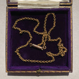 Antique Gold Plated Belcher Chain 17.5"
