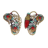 Antique Czechoslovakian Neiger Brothers Butterfly Buckle