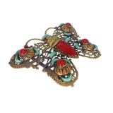 Antique Czechoslovakian Neiger Brothers Butterfly Buckle