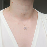 Antique In 'Advsersis Etiam Fide' Ivy Gold Charm