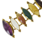 Antique Georgian Pinchbeck Semi Precious Bracelet