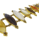 Antique Georgian Pinchbeck Semi Precious Bracelet