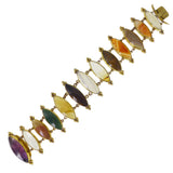 Antique Georgian Pinchbeck Semi Precious Bracelet