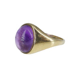 Vintage 9ct Gold Amethyst Solitaire Ring
