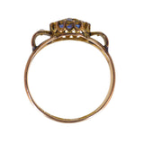 Antique Edwardian 9ct Gold Iolite & Pearl Ring